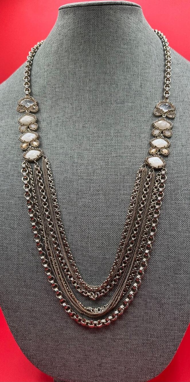Kendra Scott Susan Multi-Strands Statement Necklace From 2011 Pod Collection